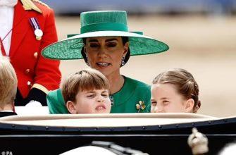 Кейт Миддлтон на Trooping the Colour