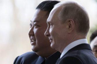 Владимир Путин и Ким Чен Ын