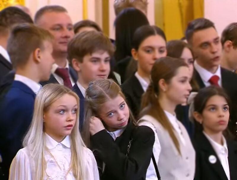 Камила Валиева и Елена Костылева присутствовали в Кремле на инаугурации Владимира Путина